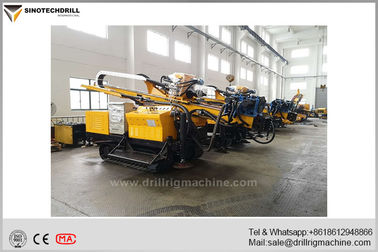 Głębokość otworu 130m Hydrauliczna wiertnica / wiertnica gąsienicowa