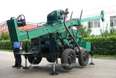 Hydrauliczna wiertnica rdzeniowa do powierzchni mineralnych / HQ 160m Wynajem wiertnic gąsienicowych